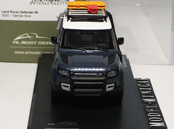 ▲入手困難！青！Almost Real 1/43 ランドローバー LAND ROVER Defender 90 ディフェンダー 2020 AR_画像2