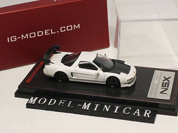 ▲入手困難！Ignition Model 1/64 アキュラ HONDA NSX NA1 新品 IG Matt Whiteの画像1