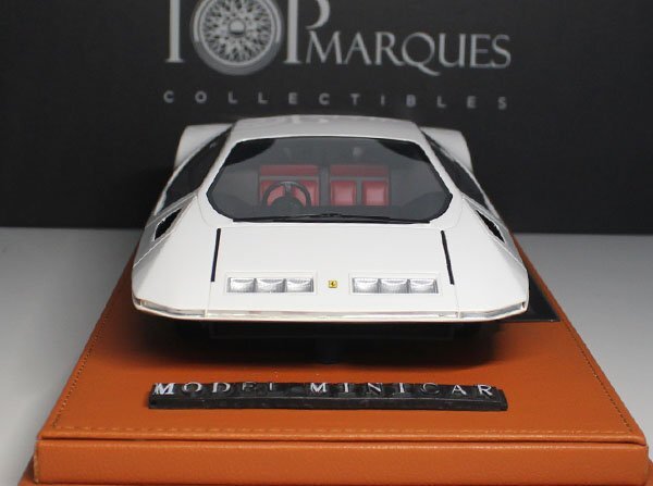 ^ hard-to-find!Top Marques 1/18 Ferrari Ferrari 512S pini mf. Lee naPininfarina Modulo 1970 white 