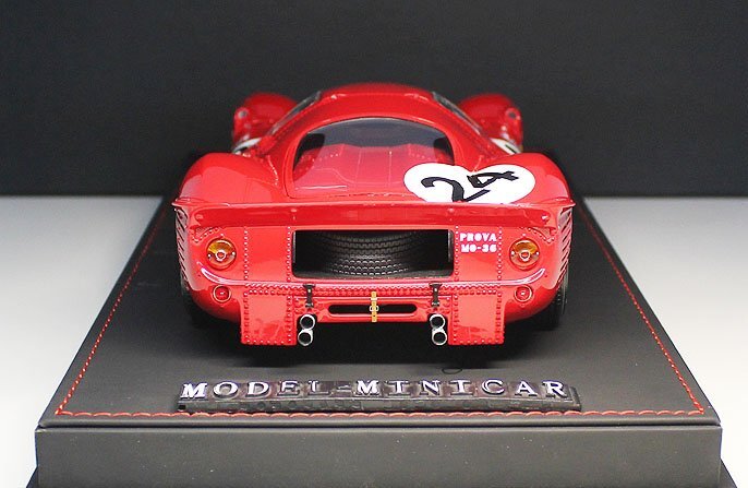 ^ last 1 pcs! super valuable .!#24! worldwide limitation 50 pcs!AML 1/18 Ferrari Ferrari 330P4 Daytona 1967 330 P4 new goods Resin Model