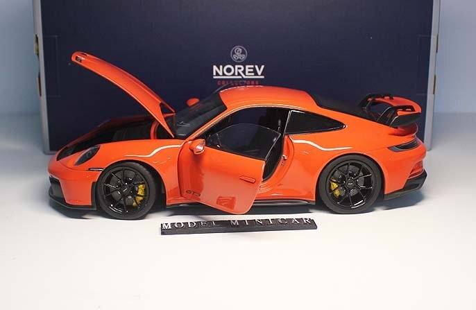 ▲入手困難！Orange！NOREV 1/18 ポルシェ Porsche 911 992 GT3 2021 新品