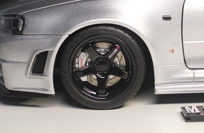 ▲入手困難！Engine Version！銀！限定品！MotorHelix 1/18日産 GTR R34 スカイライン GT-R Skyline Z-TUNE Nismo MHの画像7