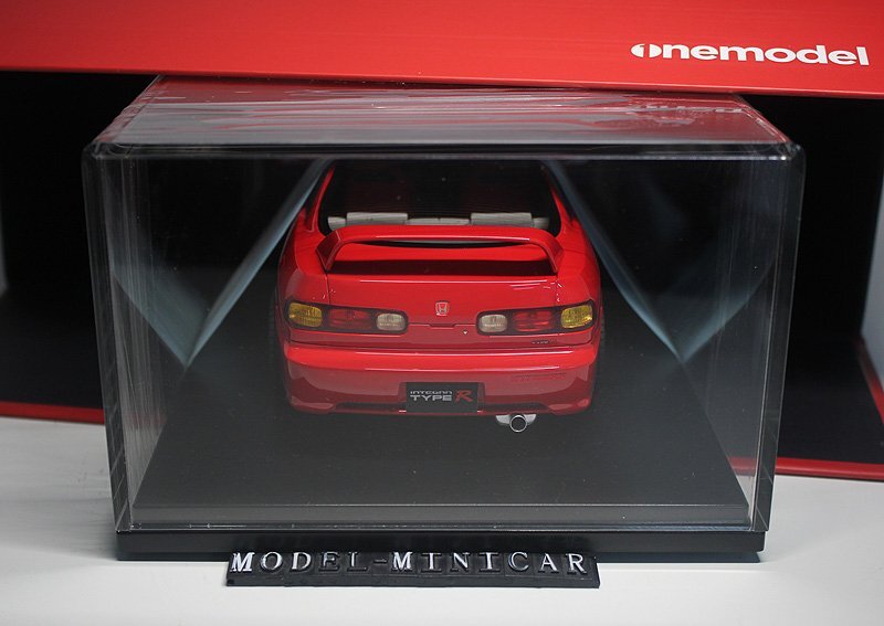 ▲超希少！Red！世界限定！OneModel 1/18 ホンダ Honda Civic シビックType R タイプ R Integra DC2 Resin Model ONE MODEL 中古品の画像4