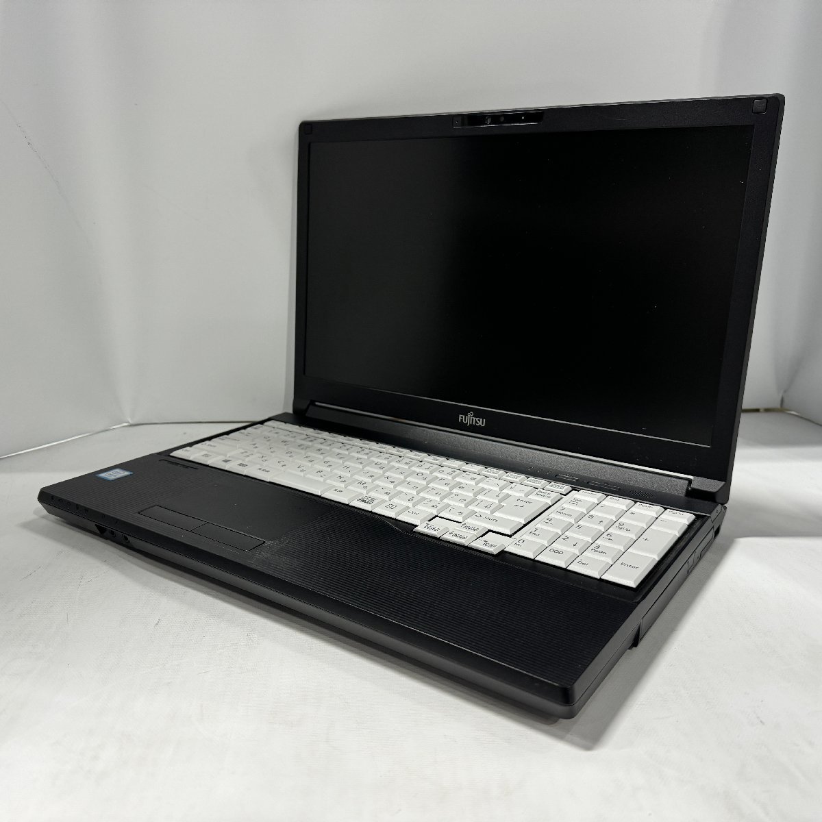 ◎1円スタート 富士通 LIFEBOOK A579/BX FMVA6401PP Intel Core i5-8265U メモリ8GB SSD256GB 15.6インチ BIOS起動確認のみ 現状品 /0305e9_画像1