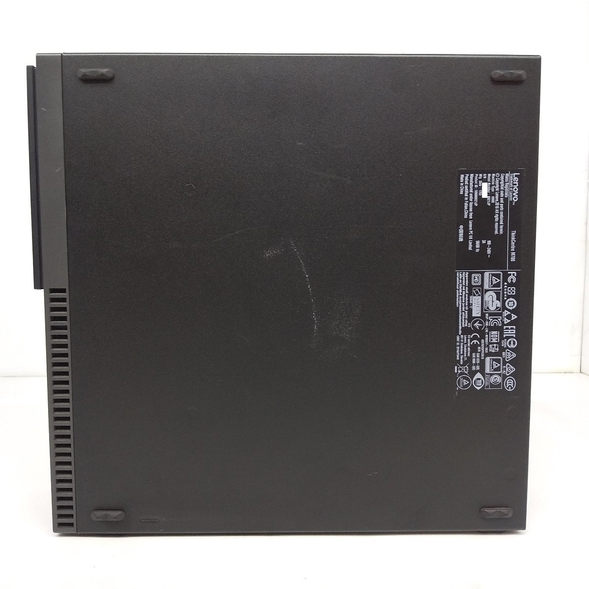 ◎Lenovo ThinkCentre M700 10KN-0021JP Intel Core i5-6400 メモリ4GB HDD500GB Windows10Pro 処分特価 現状品 /1011e 0301_画像5