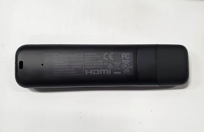 ■テレビやモニタに挿して使える■ASUS スティック型ChromePC Chromebit CS10 ミニPC 黒 Wi-Fi HDMI接続 Bluetooth 0208-Sの画像3