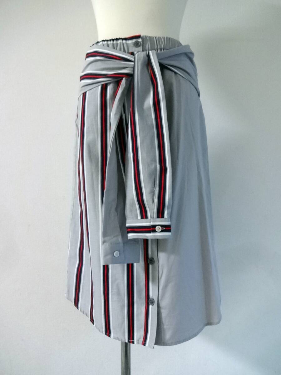 RODEO☆スカート☆シャツのようなスカート☆新品タグ付き☆薄いシミあり☆サイズ38_画像1