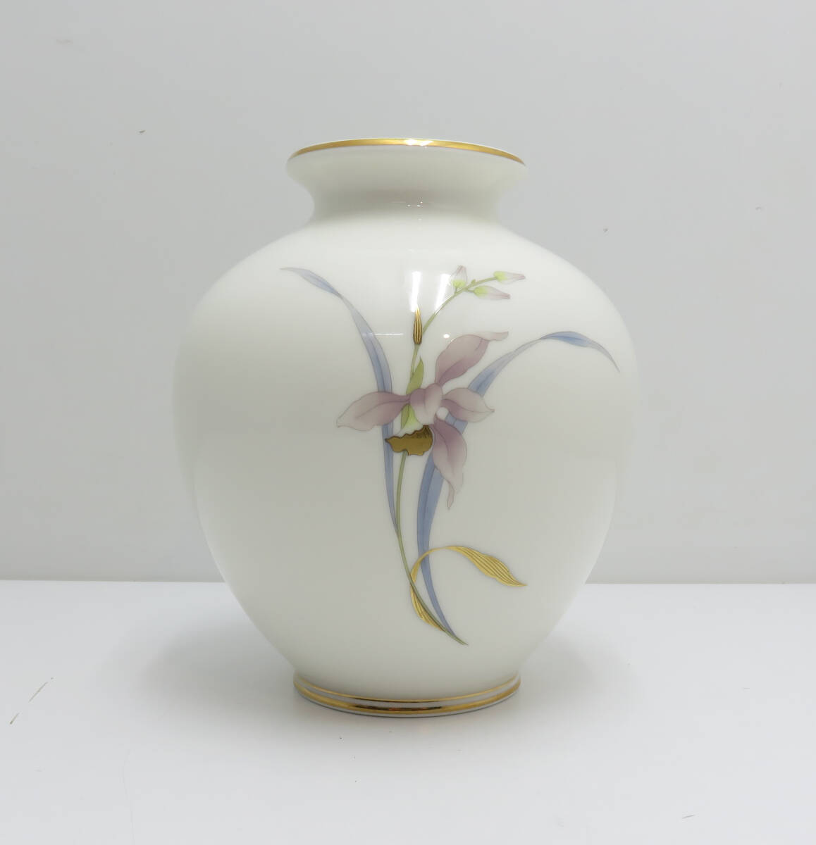 * guarantee . quality product /HOYA orchid vase flower vase flower inserting flower base height approximately 19cm ceramics ornament interior 