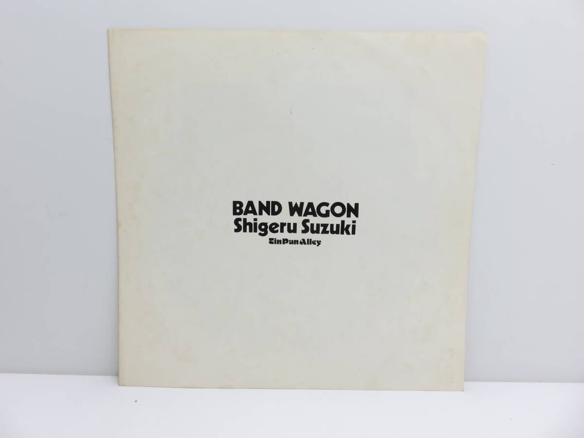☆中古 鈴木茂 アルバム BAND WAGON LP レコード_画像3
