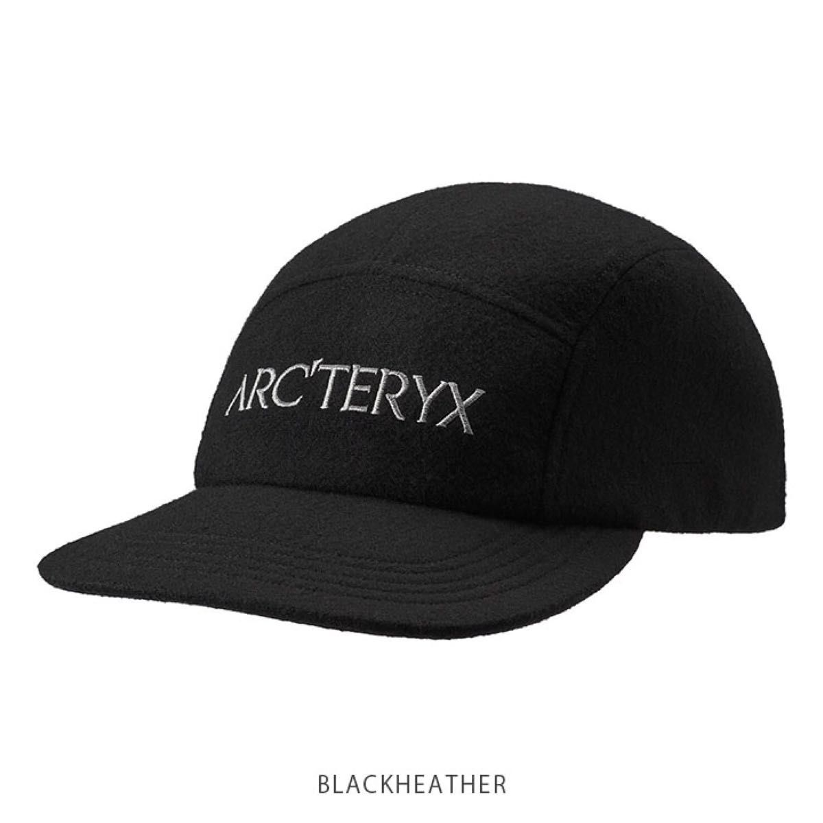 ARC'TERYX アークテリクス　5パネル ウール キャップ　cap ブラック