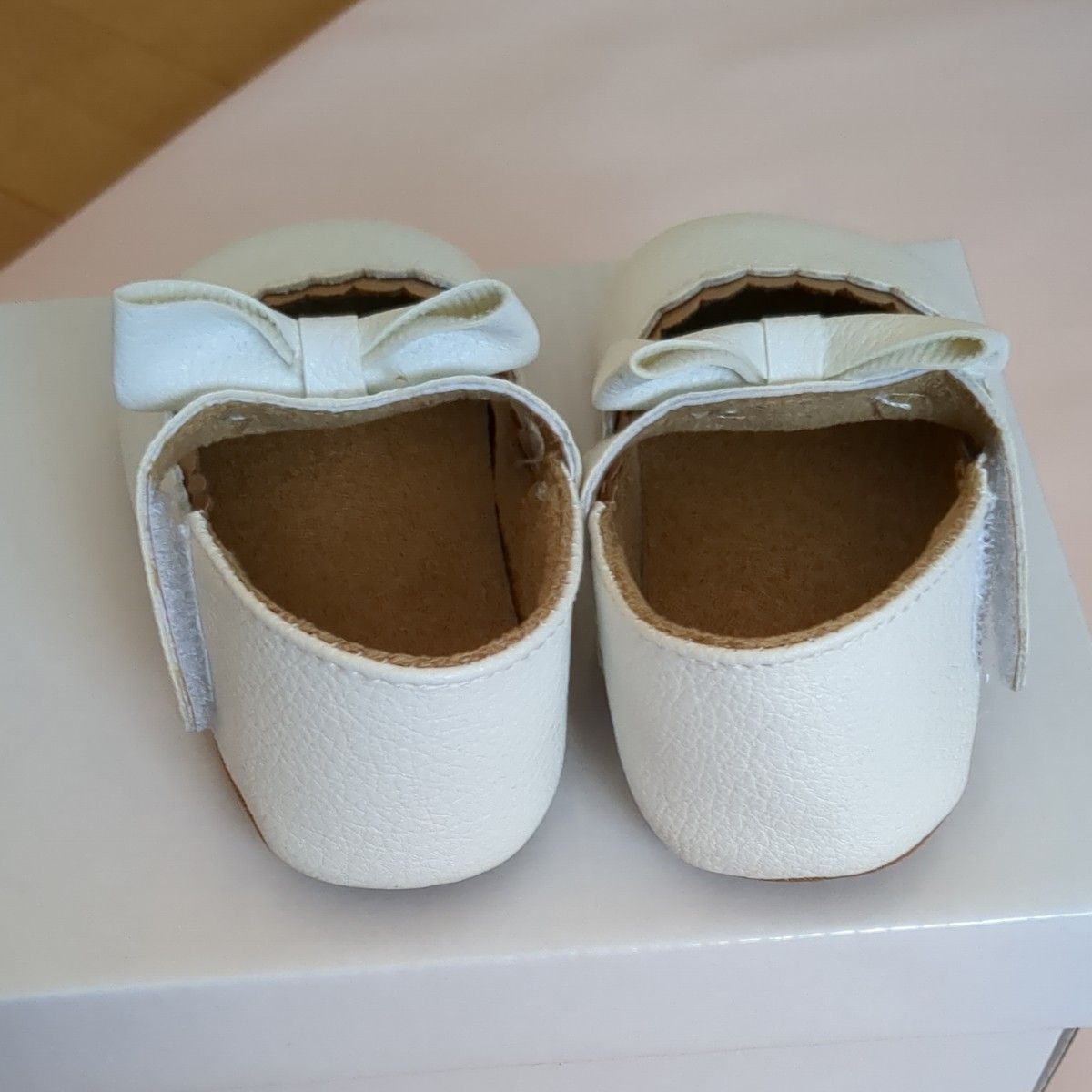 白 フォーマル　靴　13cm　結婚式　入園式　ベビーシューズ