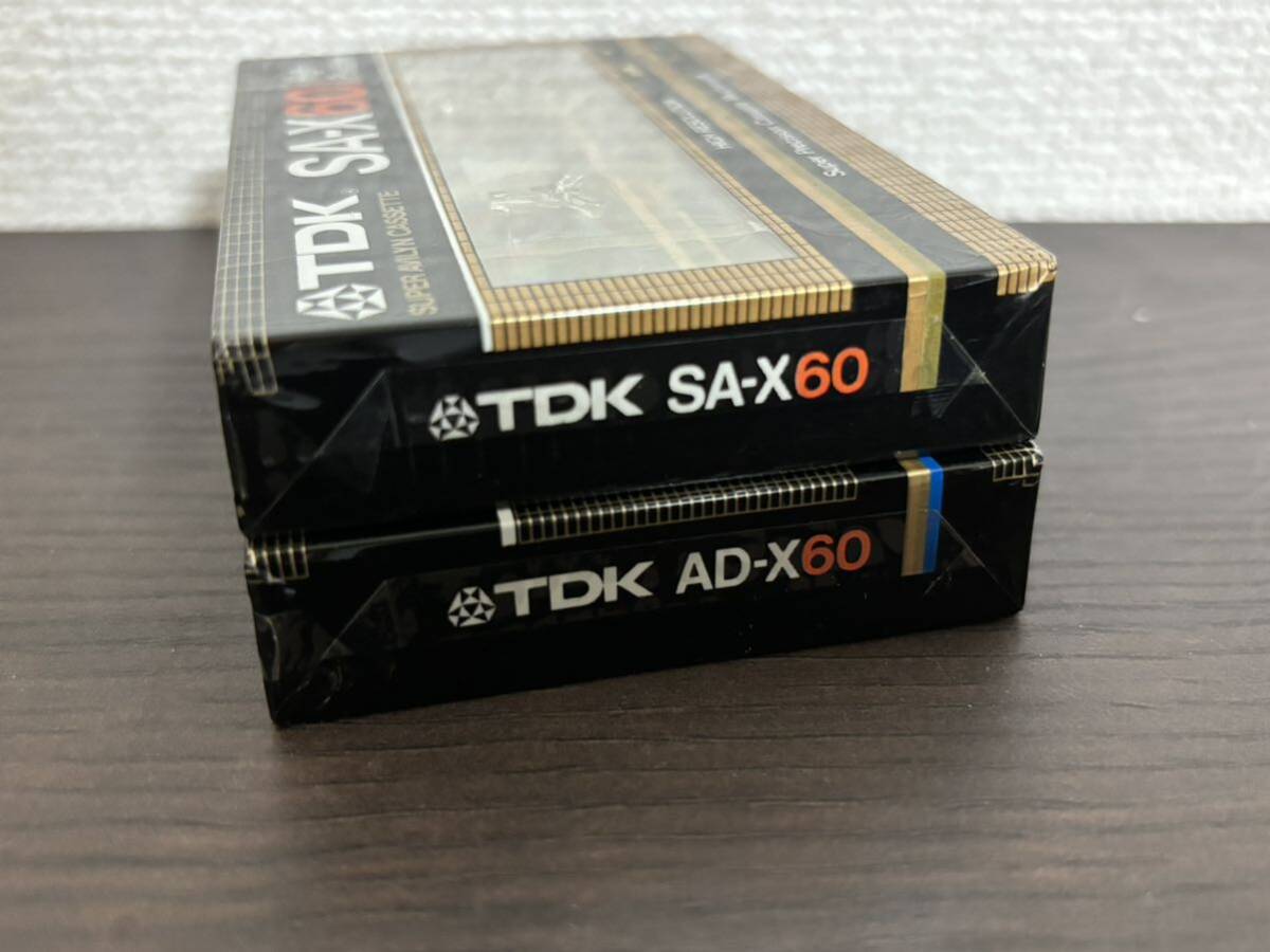 未開封 TDK AD-X60 SA-X60 2本セット ハイポジションノーマルポジション _画像5