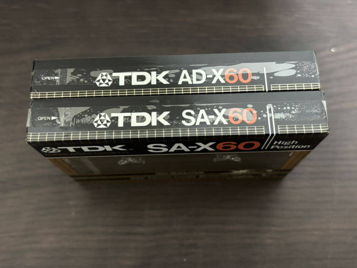 未開封 TDK AD-X60 SA-X60 2本セット ハイポジションノーマルポジション _画像6