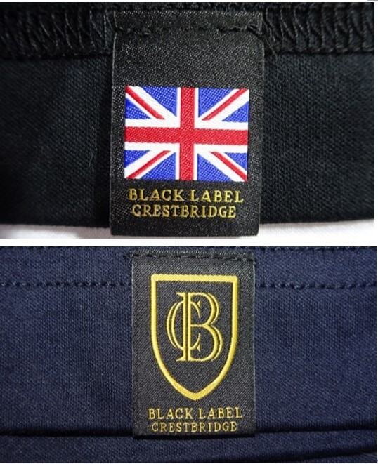 ブラックレーベル　クレストブリッジ　丸首　半袖　 Tシャツ 109 　黒 　 定価 18700円　　Mサイズ　　⑫_画像9