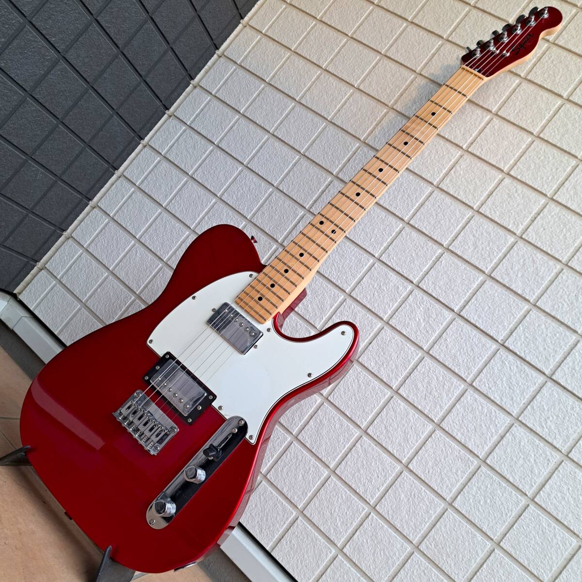 ■Squier Fender Contemporary Telecaster HH Metallic Red フェンダー スクワイア スクワイヤ テレキャスター テレキャス ハムバッカー