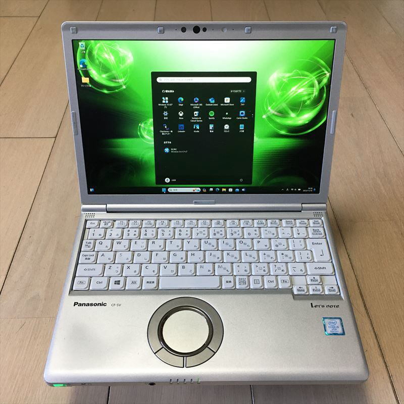 良品 Let's Note CF-sv7 ◆第8世代 Core i5 8350U◆RAM 8GB/SSD256GB ◆12.1インチ WUXGA (1920x1200) ◆Win11 Pro(23H2)◆ ofice2021Pro