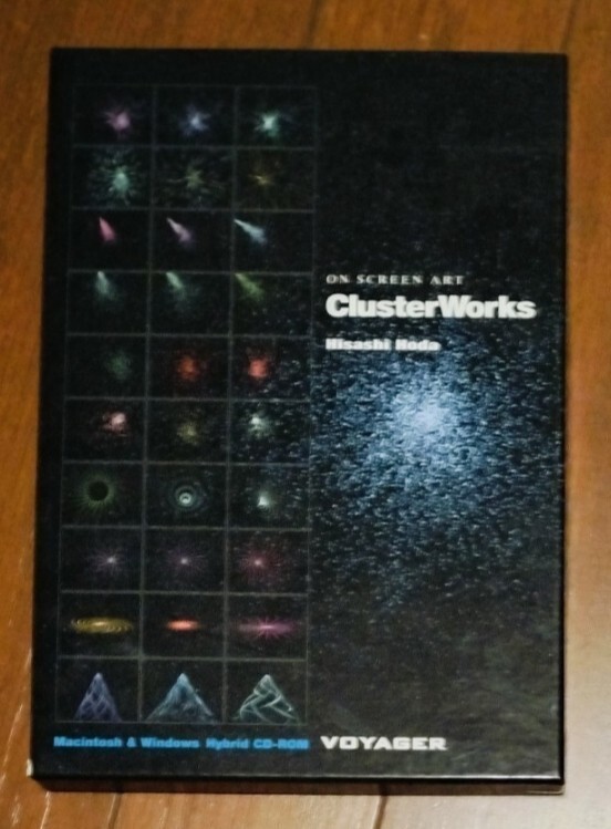 クラスターワークス Cluster Works On screen art 粒子シミュレーター windows Macintosh PCゲーム 現代芸術 マルチメディア CDROMの画像1