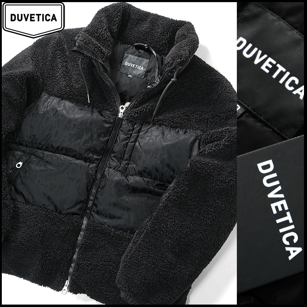 新品12万【 DUVETICA 】デュベティカ 22‐23AW/目を奪われる極上のボアフリースダウンジャケット LUVIGO 50/L相当_画像1