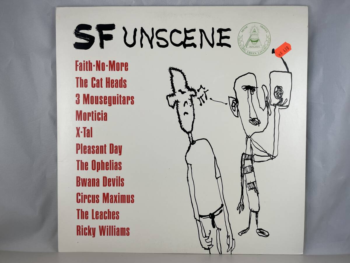 US盤　LP　V.A　SF UNSCENE　(The Leach, Faith-No-More, Three Mouse Guitars, The Cat Heads, X-Tal, The Bwana Devils, Circus Maximus,_画像1