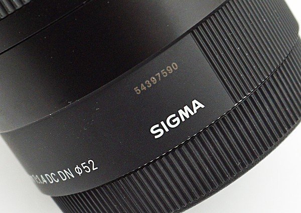 ◇美品【SIGMA シグマ】30mm F1.4 DC DN Contemporary キヤノンM用 一眼カメラ用レンズ_画像6