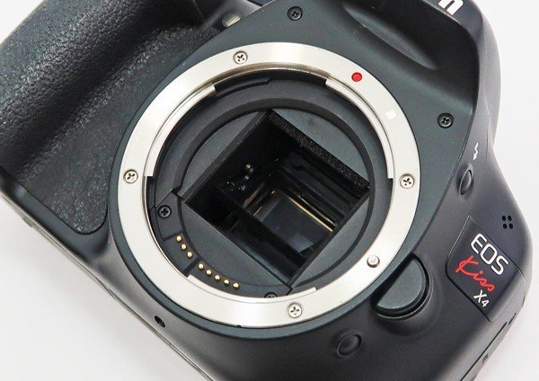 ◇【Canon キヤノン】EOS Kiss X4 EF-S 18-55 IS レンズキット デジタル一眼カメラ_画像4