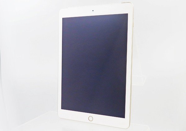 ◇【au/Apple】iPad 第5世代 Wi-Fi+Cellular 32GB MPG42J/A タブレット ゴールド_画像2