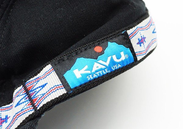 ◇【KAVU カブ】キャップ 帽子 ブラック_画像5