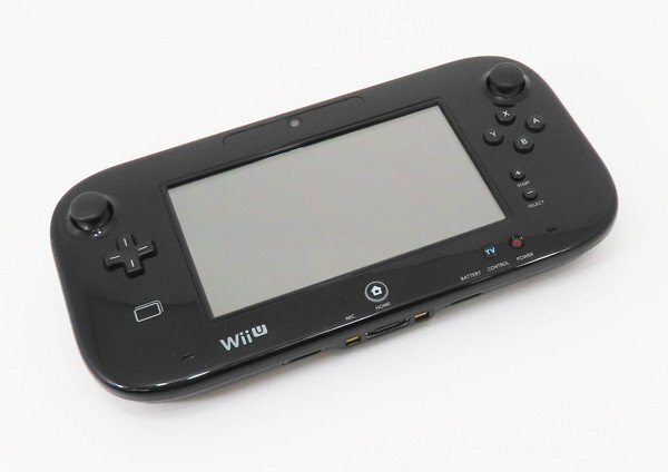 ○【任天堂 ニンテンドー】Wii U本体 プレミアムセット 32GB クロ_画像4