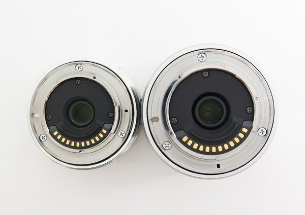 ◇美品【ニコン】Nikon 1 J5 ダブルズームレンズキット ミラーレス一眼カメラ シルバー_画像8