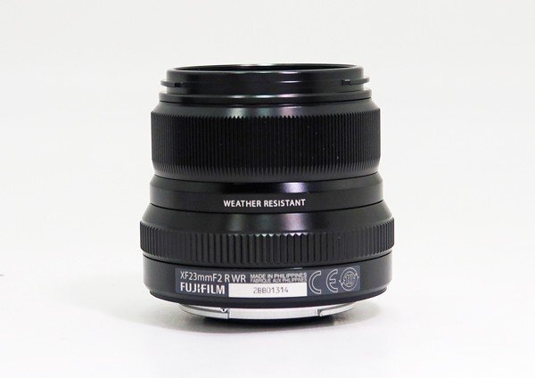 ◇美品【FUJIFILM 富士フイルム】XF 23mm F2 R WR 一眼カメラ用レンズ ブラック_画像3