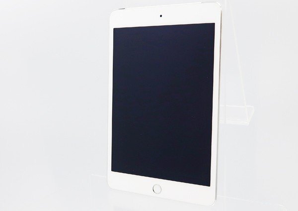 ◇【docomo/Apple】iPad mini 4 Wi-Fi+Cellular 32GB MNWF2J/A タブレット シルバー_画像2