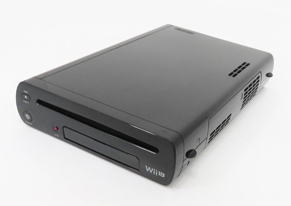 ○【任天堂 ニンテンドー】Wii U本体 32GB クロ_画像2