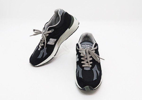 ◇【New Balance ニューバランス】スニーカー UK製 U991BK2 USA 7 1/2D_画像2