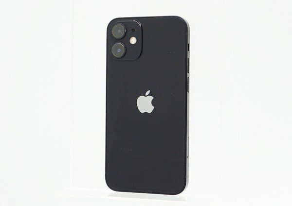 ◇【docomo/Apple】iPhone 12 mini 128GB SIMロック解除済 MGDJ3J/A スマートフォン ブラックの画像1