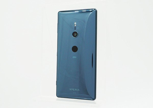 ◇【au/Sony】Xperia XZ2 64GB SOV37 スマートフォン ディープグリーン_画像1