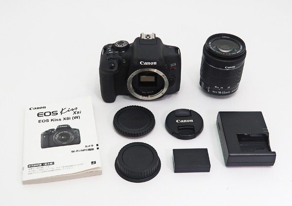 ◇【Canon キヤノン】EOS Kiss X8i EF-S 18-55 IS STM レンズキット デジタル一眼カメラ_画像9