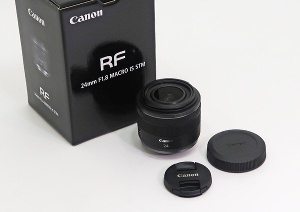 ◇美品【Canon キヤノン】RF 24mm F1.8 MACRO IS STM 一眼カメラ用レンズ_画像8