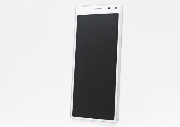 ◇美品【UQmobile/Sony】Xperia 8 Lite 64GB SIMフリー SOV44SWU スマートフォン ホワイト_画像2