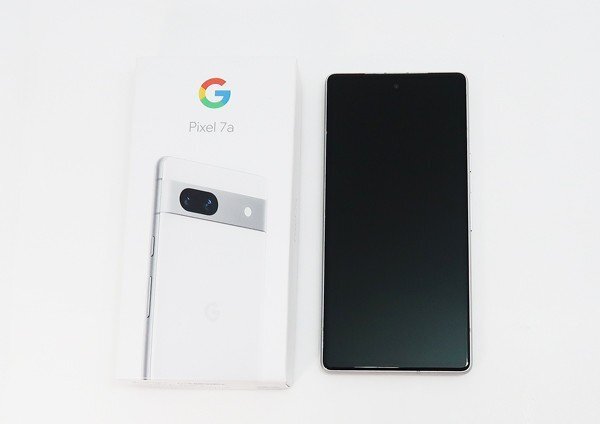 ◇【Google】Google Pixel 7a 128GB SIMフリー G82U8 スマートフォン スノーの画像9