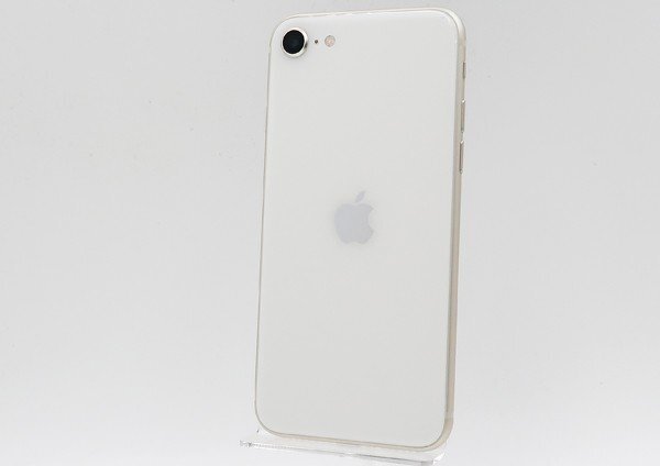 ◇【au/Apple】iPhone SE 第3世代 64GB SIMフリー MMYD3J/A スマートフォン スターライトの画像1