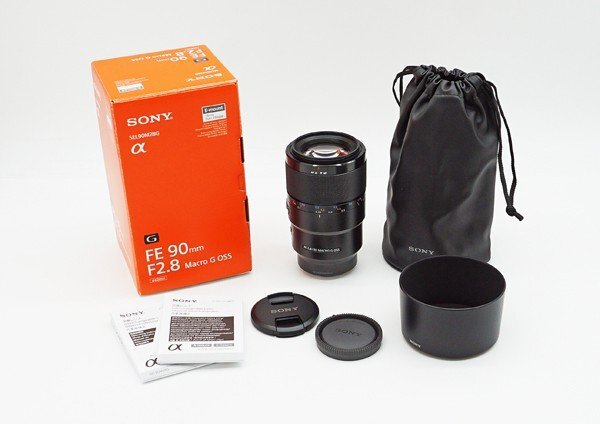 * beautiful goods [SONY Sony ]FE 90mm F2.8 Macro G OSS SEL90M28G single-lens camera for lens 