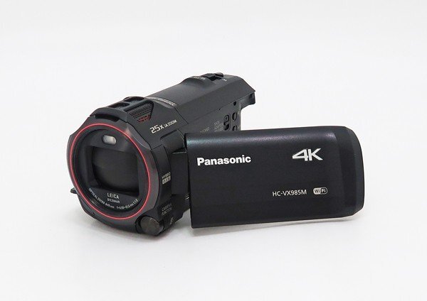 ◇美品【Panasonic パナソニック】HC-VX985M デジタルビデオカメラ ブラックの画像1