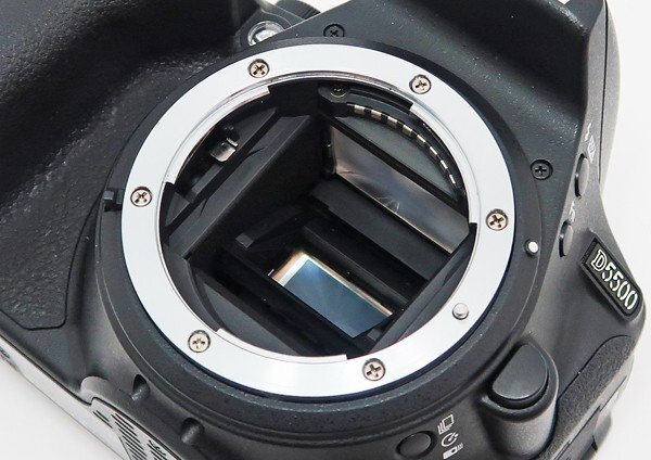 ◇【Nikon ニコン】D5500 18-55 VR II レンズキット デジタル一眼カメラ ブラック_画像4