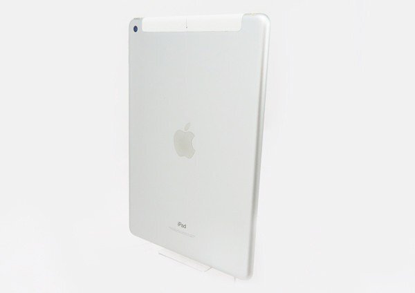 ◇ジャンク【au/Apple】iPad 第5世代 Wi-Fi+Cellular 32GB SIMロック解除済 MP1L2J/A タブレット シルバー_画像1