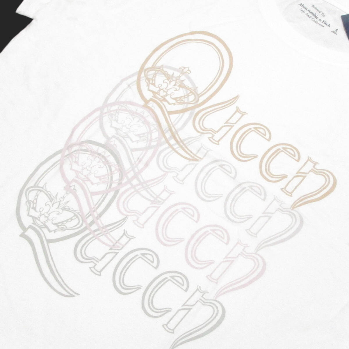 ★SALE★Abercrombie & Fitch/アバクロ★Queen/クイーン 半袖バンドTシャツ (White/S)_画像4