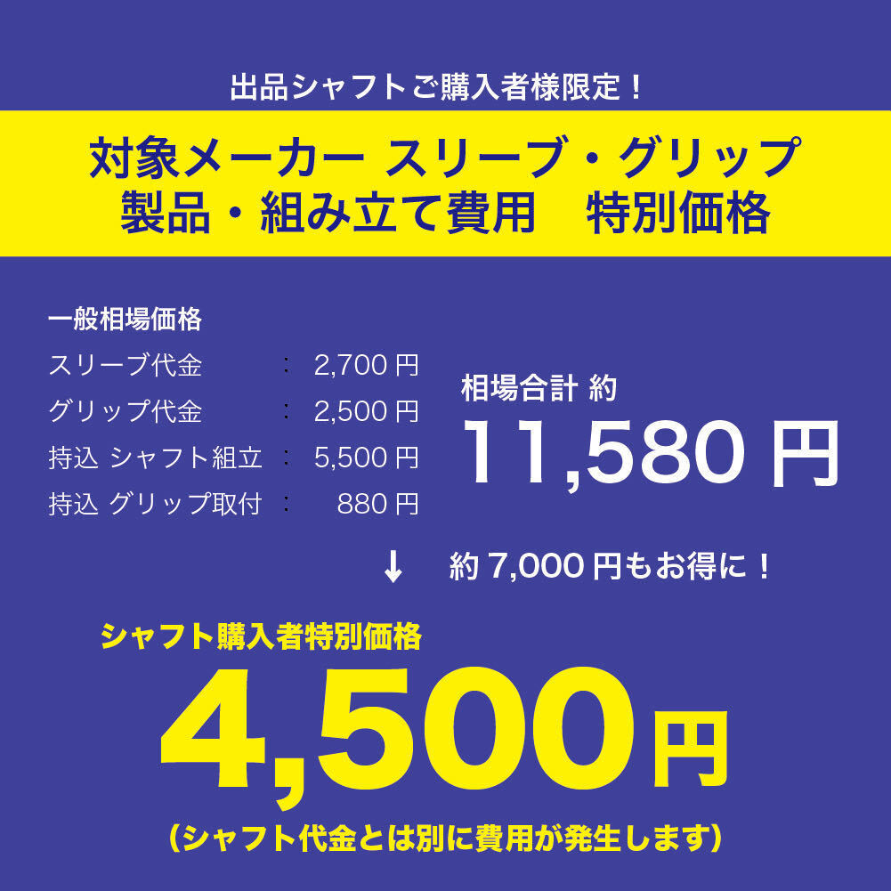 【1円開始！】20ydアップも夢じゃない！超飛距離追求シャフト 選べるフレックスプラン（プロトディスタンス ）052_画像3