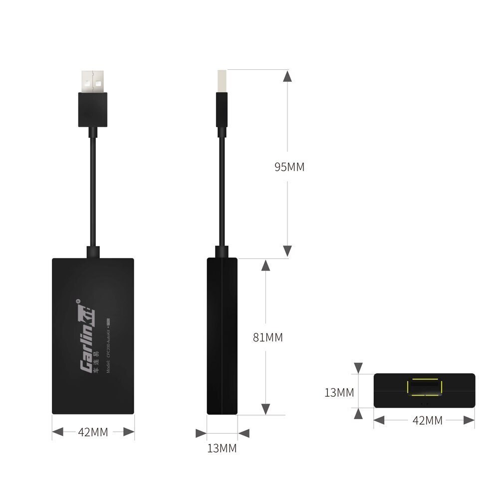 Carlinkit ワイヤレススマートリンクアップル carplay android ナビゲーションプレーヤーミニ usb carの画像6