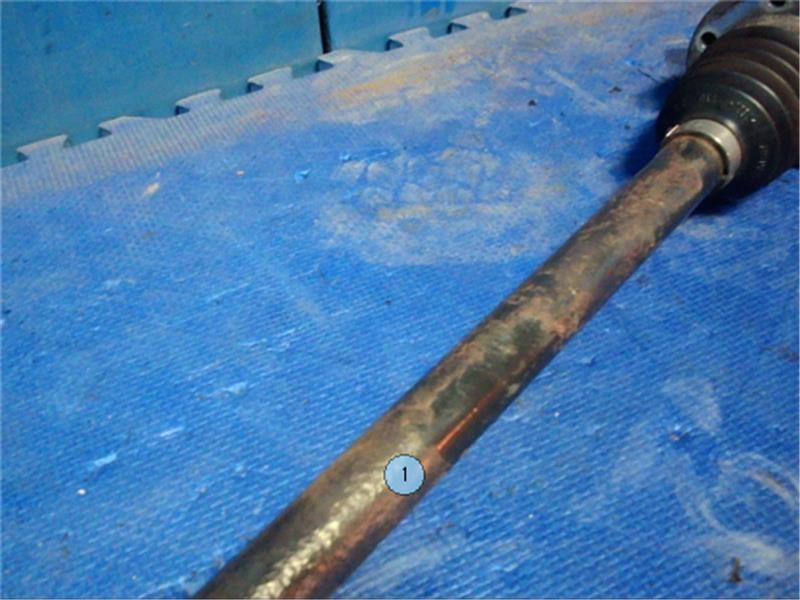  Audi original Audi A3 { 8VCJSF } left rear drive shaft P10400-24000542