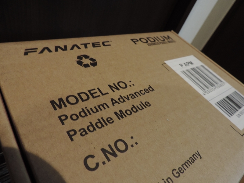 ファナテック/FANATEC Podium Advanced Paddle Module 未開封！の画像3