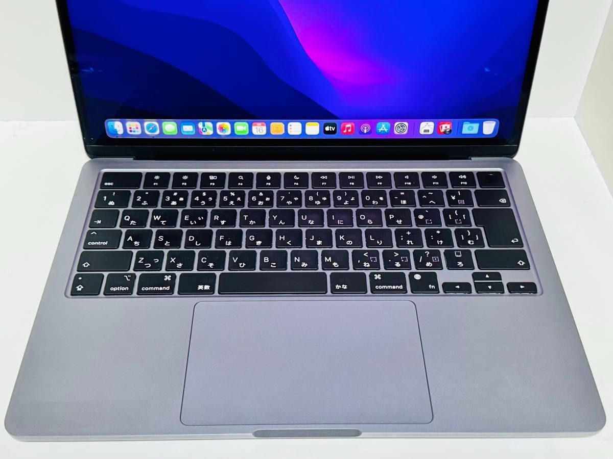 【バッテリー容量100%】MacBook Air M2 16GB 512GB 2022 Apple